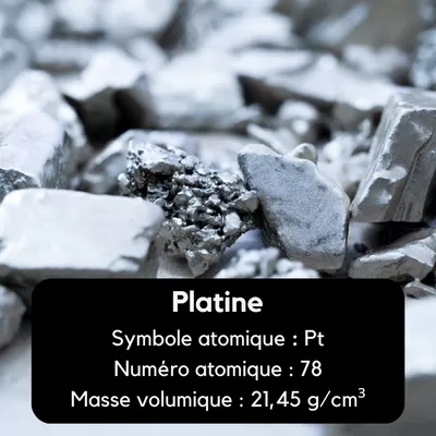 Platine métal