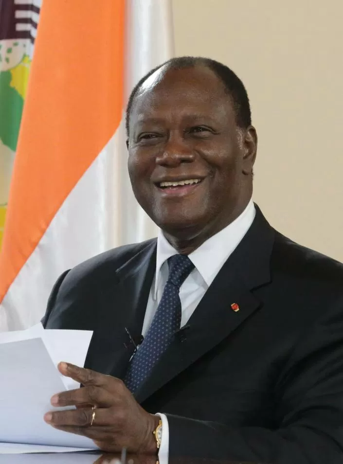 Président de la côte d'ivoire Afrique