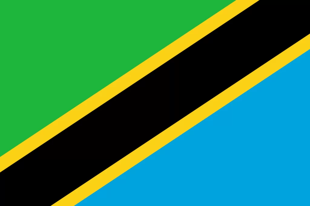 Tanzanie Drapeau